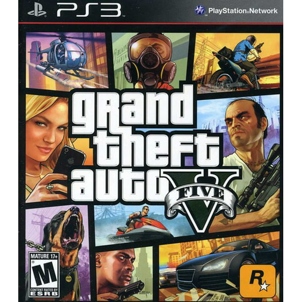 Grand Theft Auto V Rockstar Games Playstation 3 710425471254