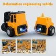 thumbnail image 2 of DLQT 26-Piece Magnetic Deformation Engineering Car Children'S Magnetic Toy Car Building Blocks Assembly Splicing Engineering Deformation Combination King Kong Boy, 2 of 7