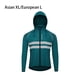 thumbnail image 5 of Sonducket Chaqueta de ciclismo, abrigo de bicicleta con capucha para correr, cortavientos, ropa impermeable a prueba de viento, motocicletas, Ciclismo Azul oscuro XL/EUR L, 5 of 6