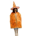 thumbnail image 1 of Capa para niños, vestido de fiesta para adultos, capa con estrella de cinco puntas, conjunto de sombrero y accesorios, 1 of 5