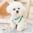 thumbnail image 4 of CSChome Pet Vest 1 Set Vest Exquisite Hemming Round Neck Soft Comfortable Cartoon Pattern Dog Pullover Traction Rope Supplies, 4 of 6