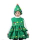 thumbnail image 4 of Sombrero y vestido de árbol de Navidad Disfraces de espectáculo de dibujos animados para niños Disfraz de actuación de Halloween para niños y niñas Tamaño 150 CM (Verde), 4 of 5
