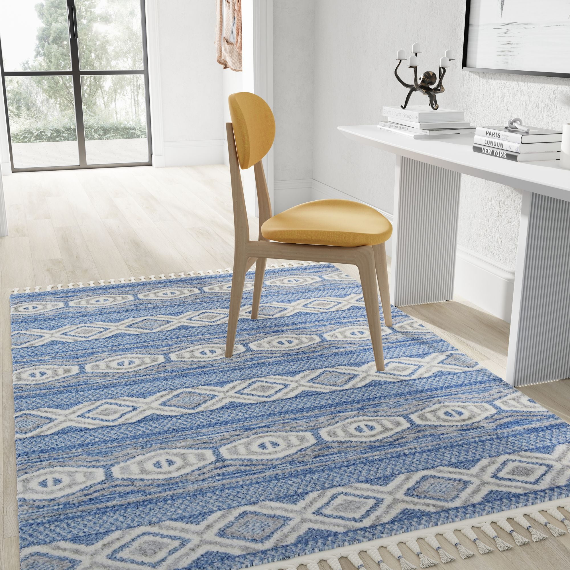 Mason Brooks Catalan IB70B Transitional Geometric 2'6" X 8' Area Rug