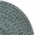 thumbnail image 2 of FF59R108X132 Laffite Tweed - Blue Gray 9x11 Rug, 100% Polypropylene - Oval., 2 of 2