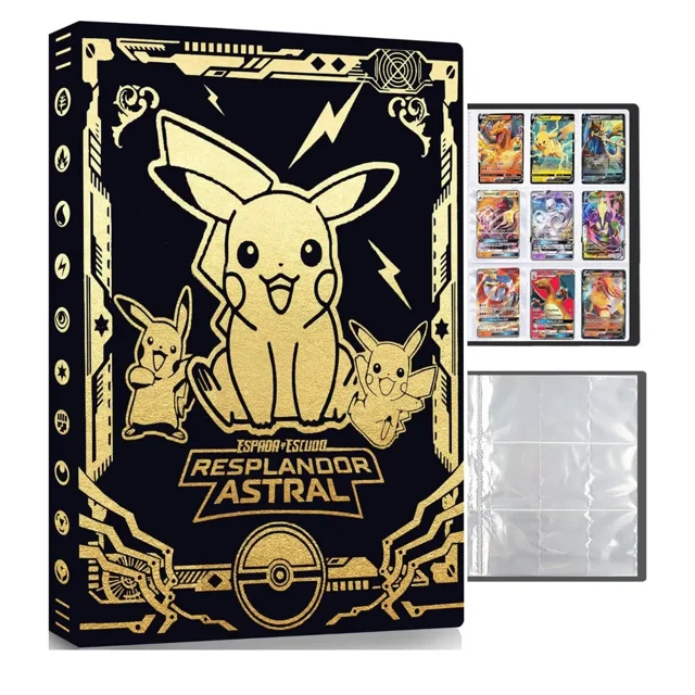 Card Folder, Collection Card Albums,Trading Card Storage Binder,24 pages Can Hold 432 Cards-DL10