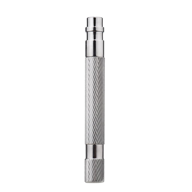 Handle Shaving Handle for Safety Beard Double Edge Shaving Replacement Handle Grip Stainless Steel Manual Mustache Removal Shaving Tool Accessories