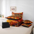 thumbnail image 6 of Manfei Hello Fall 7-Piece Twin Bedding Sets,Autumn Fall Maples Bedding Comforter Set,Old Barn Door Sheet Sets For Children,Breathable Home Decor Reversible, 6 of 8