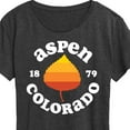 thumbnail image 3 of Instant Message - Aspen Colorado 1879 - Women's Short Sleeve Graphic T-Shirt, 3 of 6