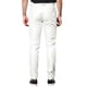 thumbnail image 3 of Inspire Chic Conjunto Pantalones para Hombre Pantalones de Cuero Sintético Ajustados con Cremallera Sólidos 32 Blanco, 3 of 6