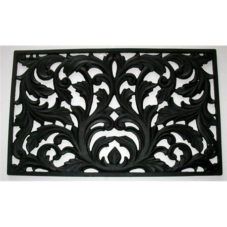 24 X 39 In Rubber Scroll Doormat