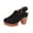A-Black, variant on Gpaecead Women Chunky Heel Slingback Sandals Solid Color Breathable Perforated Adjustable Spring Summer Work Weekend Shoes,D-Black