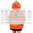 thumbnail image 3 of Halloween Hoodies for Women Pumpkin Mask Oversized Hood Sweatshirt Kangaroo Pocket Funny Costume Pullover Top, 3 of 5