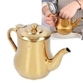 thumbnail image 4 of Oil Strainer Pot, Easy To Clean Stainless Steel Teapot Rust Proof   For Hotels Restaurants Homes Gold, 4 of 8
