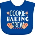 thumbnail image 3 of Inktastic Christmas Cookie Baking Crew with Oven Mitts Boys or Girls Baby Bib, 3 of 4