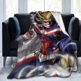 thumbnail image 6 of My Hero Academia Blanket, Anime Throw Blanket For Couch Sofa Bed, Soft Cozy Lightweight Warm Flannel Blanket, Home Decor, Anime Gifts For Boys Girls Kids Teens, 80"X60", 6 of 9