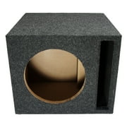 Car Audio Single 10 SPL Bass Subwoofer Labyrinth Vent Sub Box Stereo Enclosure