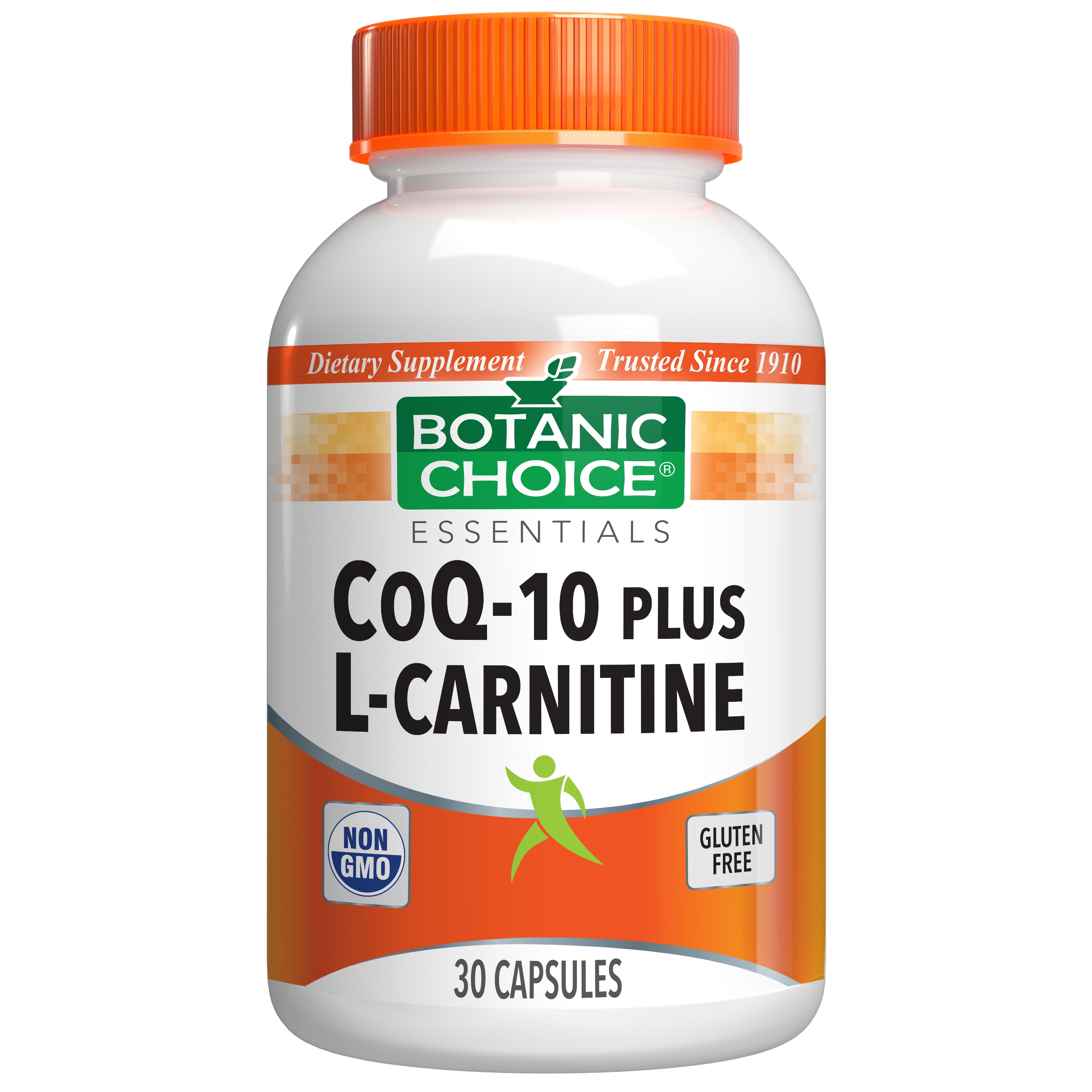 Botanic Choice CoQ10 Plus AcetylLCarnitine Dietary Supplement, 30