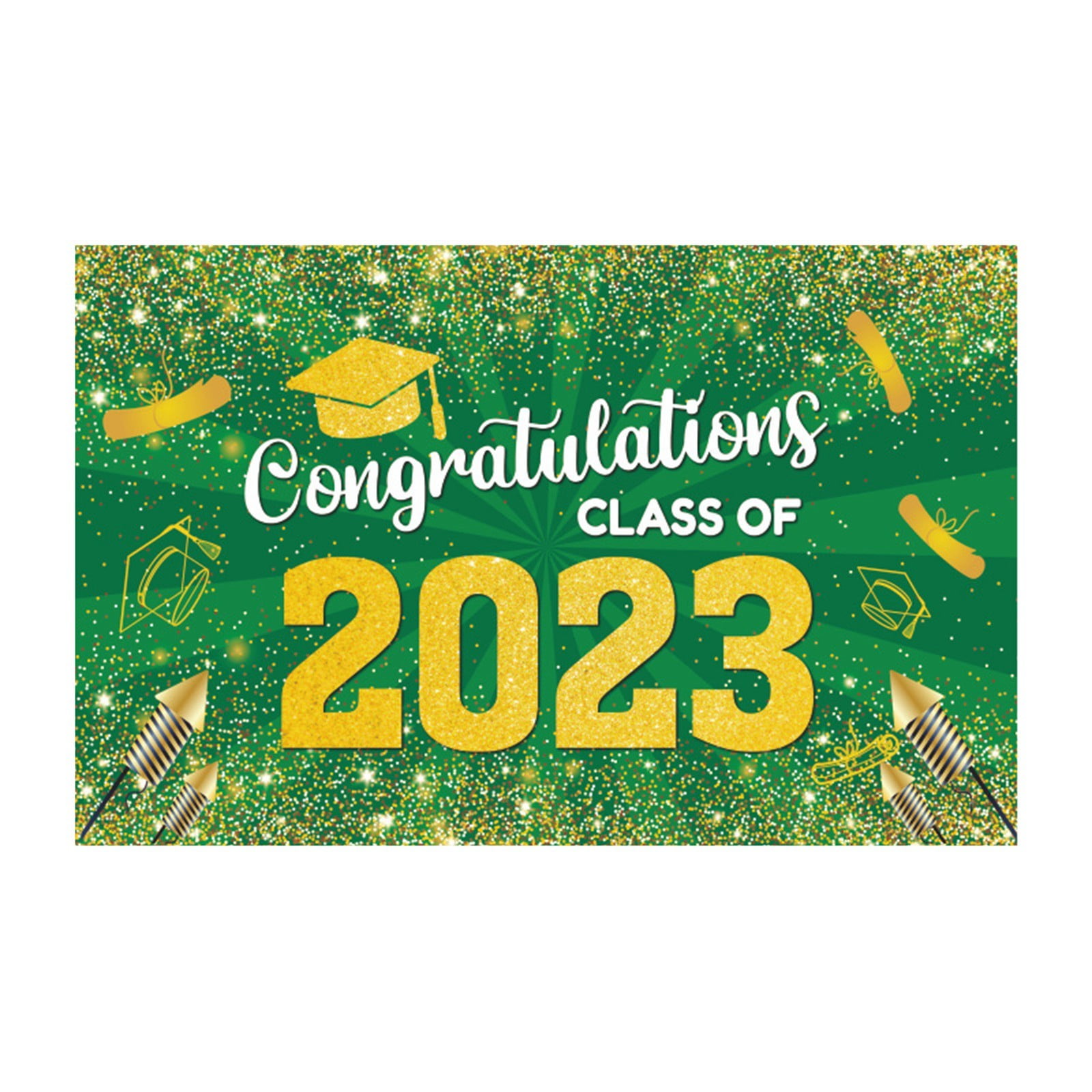 Graduation Season Banner Background Cloth Graduation Banner ...