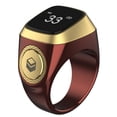 thumbnail image 1 of Muslim smart ring, electronic metal counter, 5 prayer time reminders,, 1 of 8