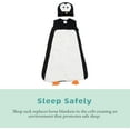 thumbnail image 5 of Cuddle Club Fleece Sleep Sack Swaddle Blanket Baby Sleeping Bag, Penguin Medium, 5 of 7