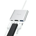thumbnail image 2 of HB14 Convertisseur Type-C vers USB3.0 +HDMI+PD Alliage d'Aluminium, 2 of 5