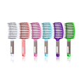 thumbnail image 1 of wonima11 6 Pack Detangling Brush Bulk Boar Bristle Hair Brushes Curved and Vented Hairbrush Detangler for Women Men Detangling Comb Long Wet Dry Thick Curly Blowing Hair Accessories, 6 Colors, 1 of 1