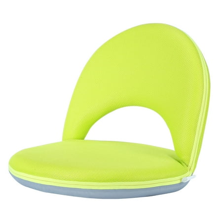Great Chairs For Reading Floor Chair Recliner Lounger 5-Position Adjustable Backrest Back Support Seat For Breastfeeding Gaming Reading Meditation Small Size Green ()