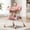 A-Pink, variant on LHUAI, Foldable Baby High Chair, 4 in 1 Convertible High Chairs, With 5-Point Safety Harness, Adjustable Dining Tray & Backrest & Height, Easy To Clean Surface, For Babies And Toddlers, Pink