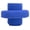 Blue, variant on Neoprene Floating Drink Holder Pool Coasters for 330ml Cans / 11 oz Beverages - 10 inches / 25.4 cm Blue Floating Coaster