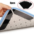 thumbnail image 1 of MYG 8 Pcs/Set Pinces à Tapis Réutilisables Coin en Caoutchouc Anti-Bourrage Antidérapant, 1 of 9