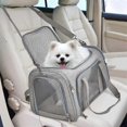 thumbnail image 4 of Cat Dog Carrier for Pets Within 3KG Airline Approved Collapsible Travel Puppy Carrier (40x25x25cm), 4 of 5