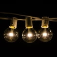thumbnail image 3 of G40 LED Warm White String Lights with White Wire, 3 of 7