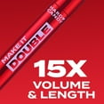 thumbnail image 5 of Hard Candy Make It Double Volumizing Mascara, Dual-Ended Eyelash Volumizer & Lengthener, Hyper Black, 5 of 9