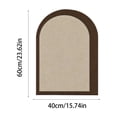 thumbnail image 4 of TTJ Pin Boards for Walls Felt Bulletin Board Fabric Photo Board Arch Shape Memo Display Organizer Polyester Note Board with Border for Photo Cards Wall Decor Home Office Use, 4 of 7