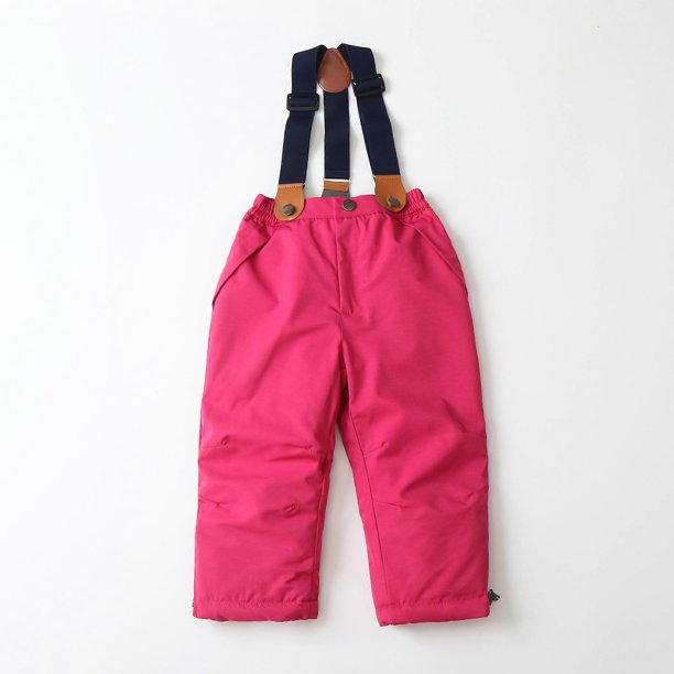 Traje de esquí para niños de 3 piezas, impermeable y aislante, bicolor, para 90-120 cm