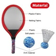 thumbnail image 3 of Mobutofu 2 Sets Mini Tennis Racket Set Tennis Racket Kids Cloth Assorted Color For Backyard Fun, 3 of 7