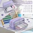 thumbnail image 4 of Purple Large Capacity Pencil Case（PA）, 4 of 5