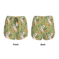 thumbnail image 6 of Goofa Snake And Floral Printed Women 2 in 1 Running Shorts,Quick Dry Athletic Workout Shorts,High Waisted Athletic Shorts with Liner Pockets-Small, 6 of 9