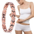 thumbnail image 1 of Ganfancp Pulsera Magnética de Acero Inoxidable para La Pérdida Rápida de Peso Función Saludable para La Pérdida Rápida de Peso Ofertas Del Día Liquidación 1X Pulsera, 1 of 5