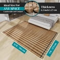 thumbnail image 4 of 9x12 Ft Jute Natural Area Rug, Hand Woven Rug for Living Rooms, Kitchen, Bedroom & Dinings Home Decor (0.5 inch Thickness), 4 of 9
