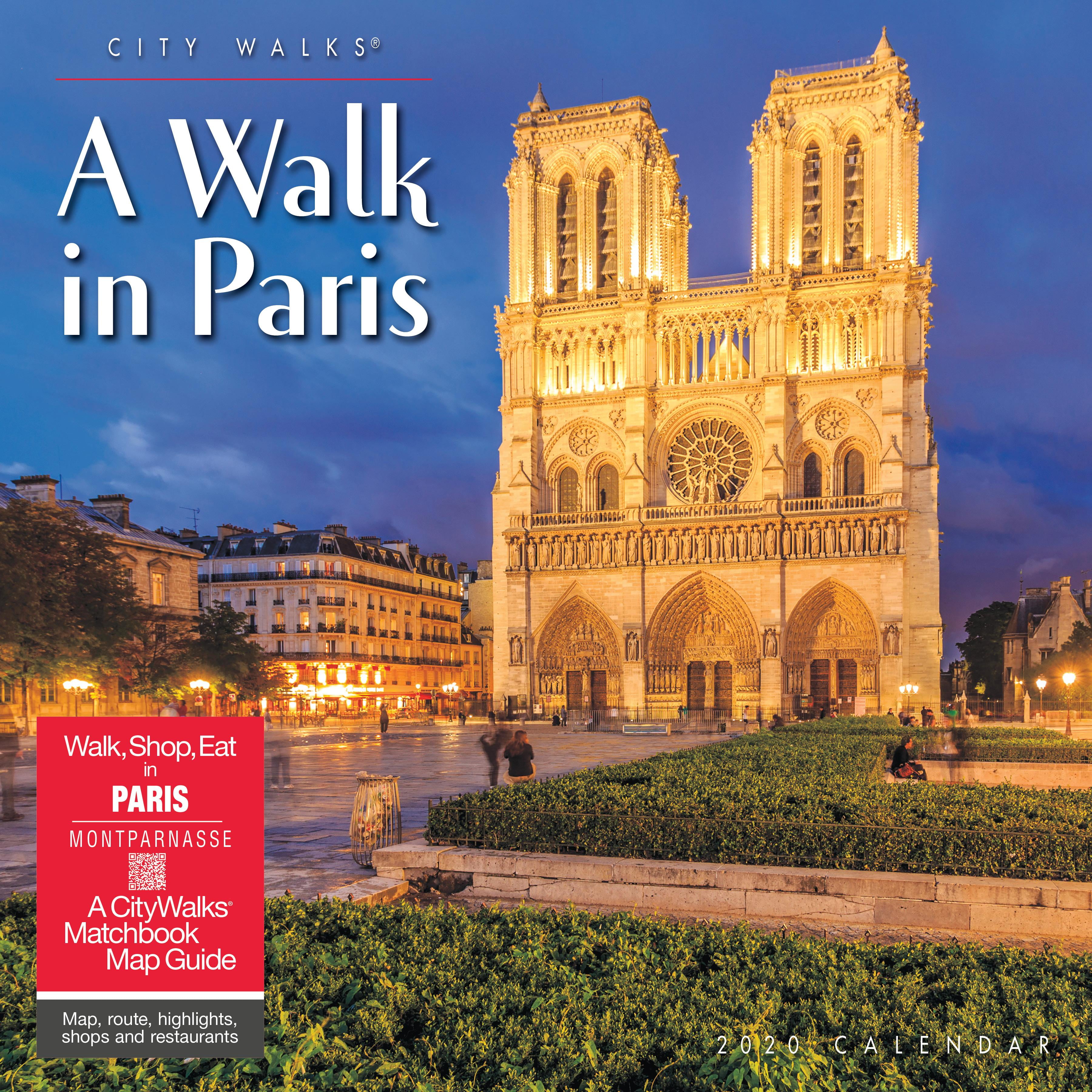 A Walk in Paris 2020 Wall Calendar (Other)