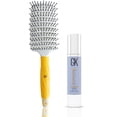 thumbnail image 2 of GK HAIR Smoothing Cream - Cashmere Hair Cream 50ml - Vent Brush (2.5 Inch) Rubber Handle Curved Vented Hair Brush, Detangling Massage Brush for Women or Men, 2 of 10