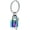Rainbow, variant on Padlock Urn Ashes Keychain for Women Men Memorial Ashes Keepsake Urn Key Ring Memorial Cremation Keychain