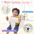 thumbnail image 2 of Columpio para bebés HAPPY PIE PLAY&ADVENTURE para interiores y exteriores, blanco, 2 of 6