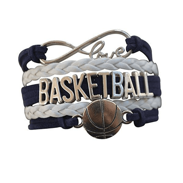 Sportybella Basketball Bracelet Girls Basketball Bracelet