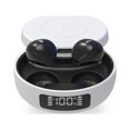thumbnail image 1 of sweethay Auriculares HiFi con caja de carga Reducción de ruido Auriculares compatibles con Bluetooth Auriculares inalámbricos Auriculares Cables de audio/vídeo Negro, 1 of 6