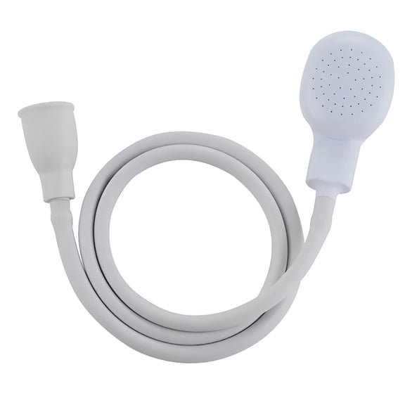 HIBIBUD Portable Handheld Shower Head with Hose, Universal Bathroom Sink Faucet Attachment, Easy Installation