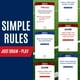 thumbnail image 5 of Juego de cartas de fútbol Off Topic Game Day Super Bowl para adultos - Juego de fiesta para juegos de fútbol - Juego para adultos 2 en 1 para noche de juegos, 5 of 5
