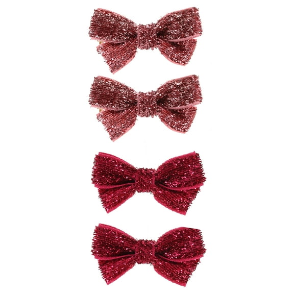 Way to Celebrate Valentine's Day 4 Piece Multicolor Bows
