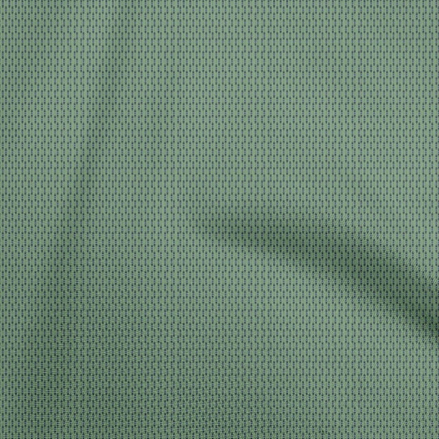 oneOone Velvet Green Fabric Geometric Craft Projects Decor Fabric Printed By The Yard 58 Inch Wide